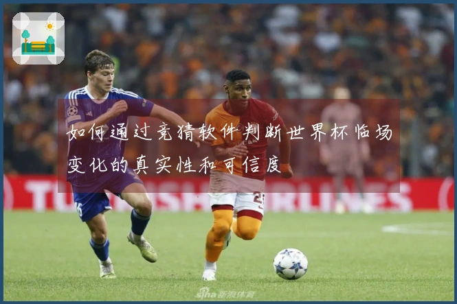 如何通过竞猜软件判断世界杯临场变化的真实性和可信度